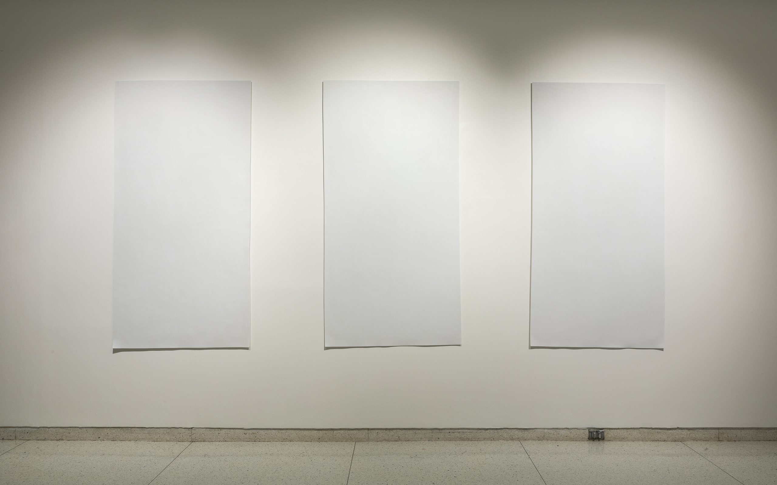 Liu Jianhua, Blank Paper, 2009–12. Installation view, The Allure of Matter: Material Art from China, Smart Museum of Art